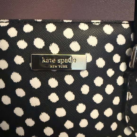 Kate Spade Black and White Polka Dot Women's Bag - Picture 2 of 8